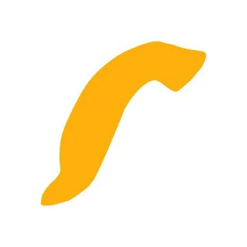 Hand Drawn Doodle Abstract Scribble Shape Stock Illustration