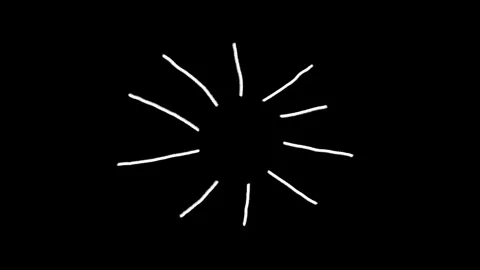 Hand-drawn doodle animation of ray or bursts cartoon elements. Stock Footage 316068186