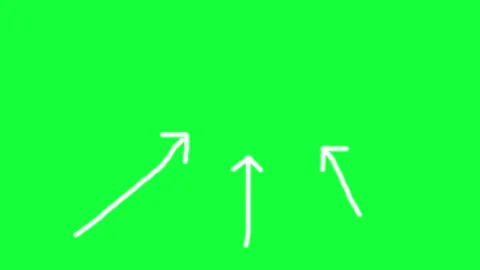 Hand Drawn Doodle Arrows Animaton Stock Footage 276880956