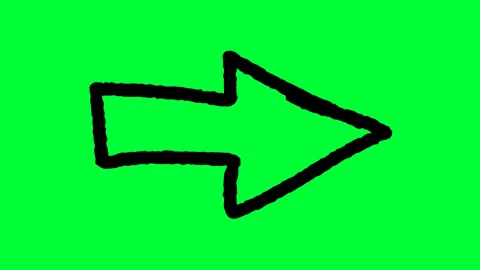 Hand Drawn Doodle Arrows Animaton Stock Footage 276884974