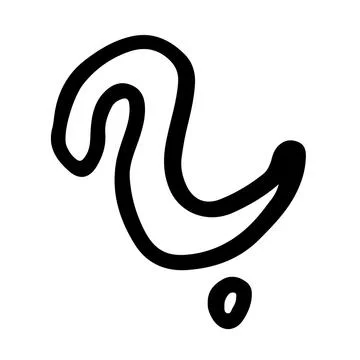 Hand drawn doodle icon Stock Illustration
