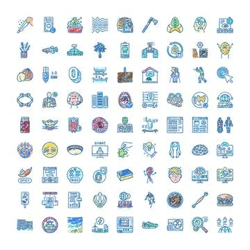 Hand drawn doodle icon set with variety of concepts イラスト素材