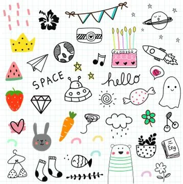 Hand drawn doodle Stock Illustration