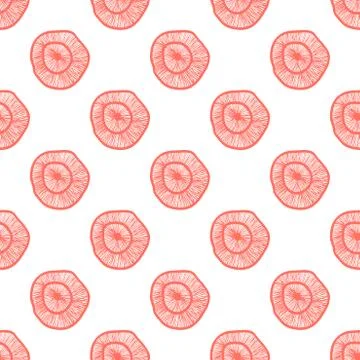 Hand drawn Doodle pattern Abstract ornament background Stock Illustration