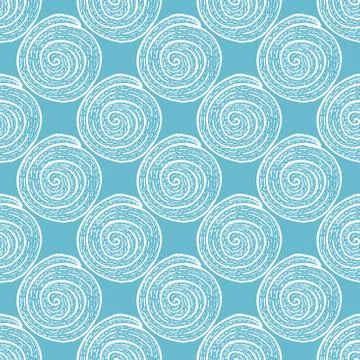 Hand drawn Doodle pattern Abstract ornament background Stock Illustration