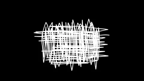 Hand drawn doodle scribble and elements to highlight text. Vidéo 303326936