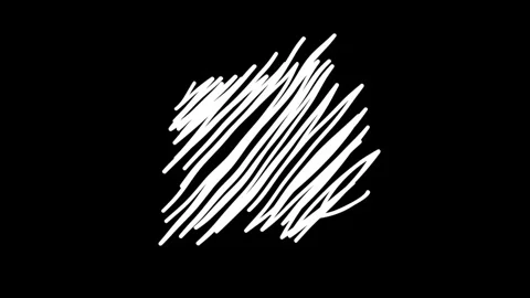 Hand drawn doodle scribble and elements to highlight text. Stock Footage 303326938