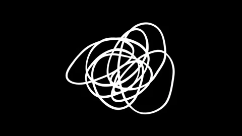 Hand drawn doodle scribble and elements to highlight text. Stock Footage 303326944