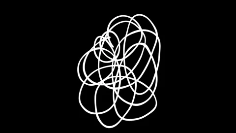 Hand drawn doodle scribble and elements to highlight text. Stock Footage 303326952