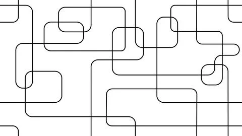 Hand-drawn doodle seamless pattern. Thin lines. Roughness, opacity and bump map. Stock Illustration