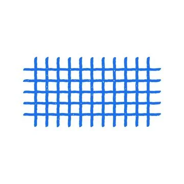 Hand Drawn Doodle Sketch Grid Texture Vector Illustration Art 스톡 일러스트