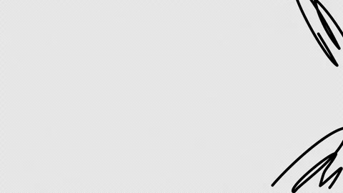 Hand drawn doodle transition effect. Video clip with alpha channel. Stock Footage 310268996