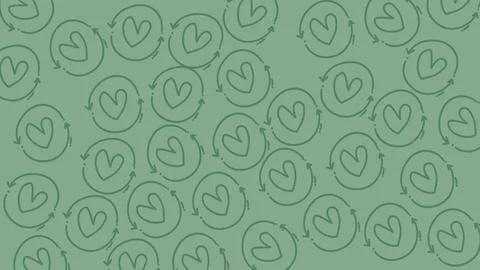Hand drawn doodles seamless pattern Illustrazione stock