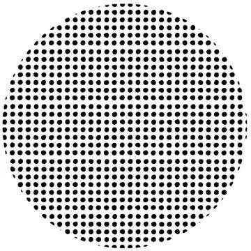 Hand drawn dot pattern イラスト素材