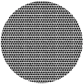 Hand drawn dot pattern イラスト素材