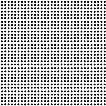 Hand drawn dot pattern イラスト素材