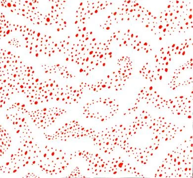 Hand drawn dotted abstract background Stock Illustration