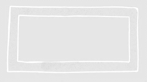 Hand drawn dotted Frame Animation Overlay. Stock Footage 310663174