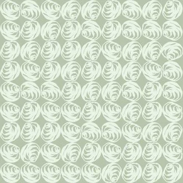 Hand drawn elegant rose bloom seamless pattern. Vector painterly organic flower Stock Illustration