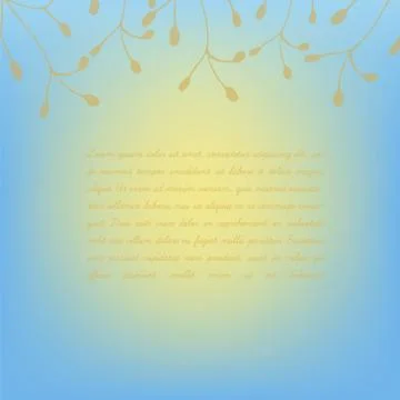 Hand drawn element for design.Template Illustrazione stock