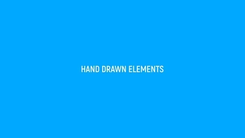 Hand Drawn Elements 2 库存 After Effects