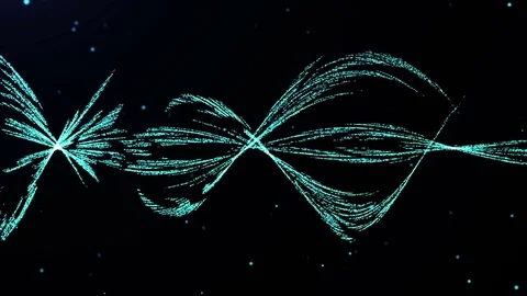 Hand Drawn Elements. Gold Flower With Diamonds. Loop Video stock 83038201