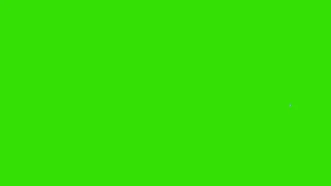 Hand-Drawn Energy Explosions 2D Animation Green Screen Video stock 328130232