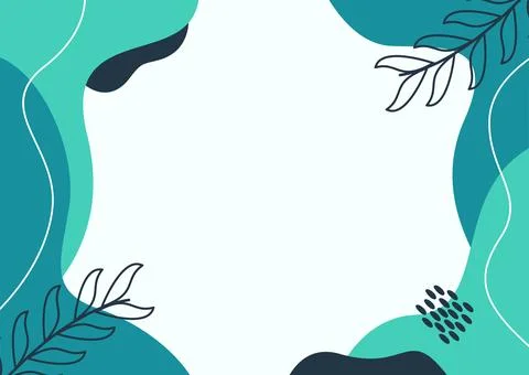 Hand drawn Flat abstract doodle background Stock Illustration