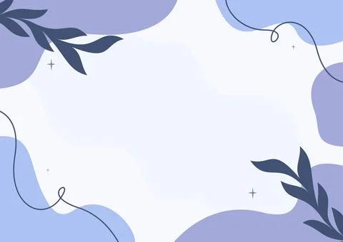 Hand drawn Flat abstract doodle background Stock Illustration