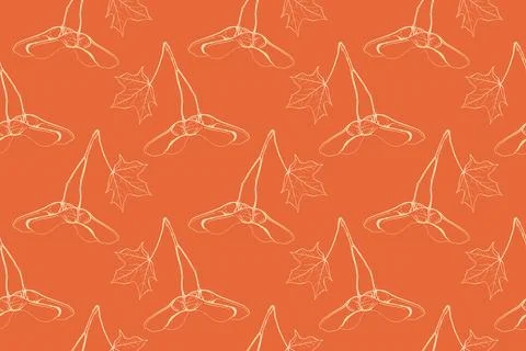 Hand drawn floral pattern vector design. Flower drawing simple ornament. 스톡 일러스트