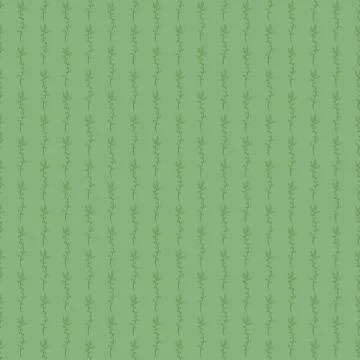 Hand Drawn Floral Seamless Pattern Stock Illustration
