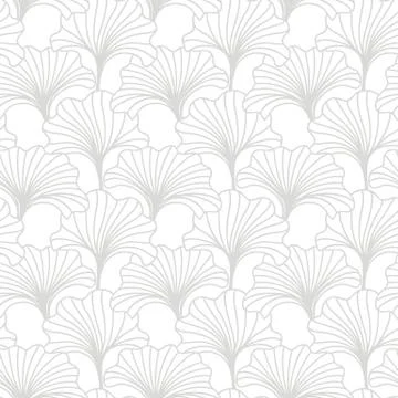 Hand drawn floral seamless pattern Stock Illustration