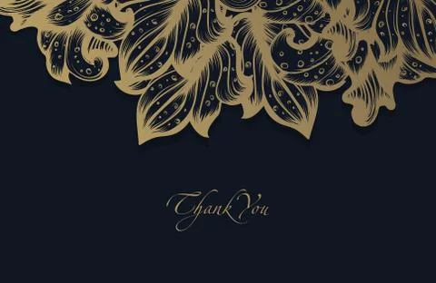 Hand Drawn Floral Vector Spring Design Stock Illustration