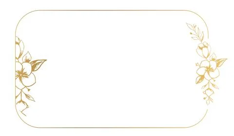 Hand drawn flowers background Stock Illustration