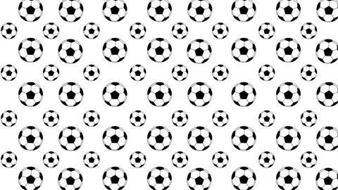 Hand Drawn Footaball Pattern Video stock 246833670