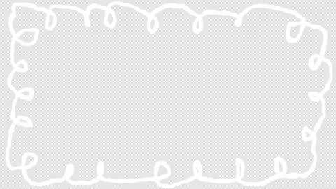 Hand Drawn Frame On Alpha Channel Stock Footage 313951348