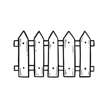 Hand drawn garden element. Doodle Stock Illustration