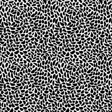 Hand drawn geometric seamless pattern with dashes. Stock Illustration