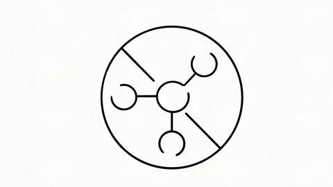 Hand Drawn GMO Free Icon Animation Stock Footage 338000184