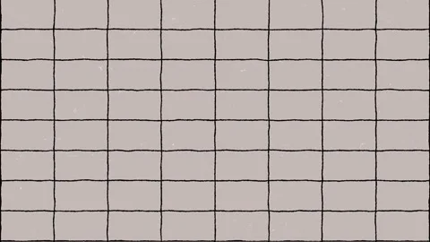 Hand Drawn Grid Animation Looping on Grunge Textured Background Stock Footage 308465053