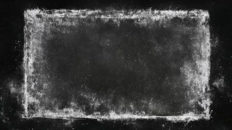 Hand drawn grunge frame border with empty center for text overlay, seamless.. Stock-Footage 342041052
