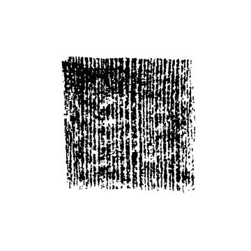 Hand drawn grunge square background with texture. Stock Illustration