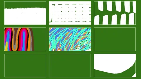 Hand-Drawn Grunge Transition Crayon Style 2D Animation | Abstract Rough Texture  Stock Footage 331003342