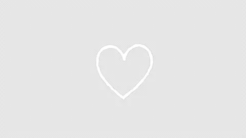 Hand-Drawn Heart Drawing Animation on Transparent Background with Alpha Channel 스톡 동영상 337556717
