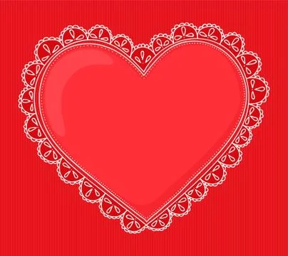 Hand drawn heart Illustrazione stock