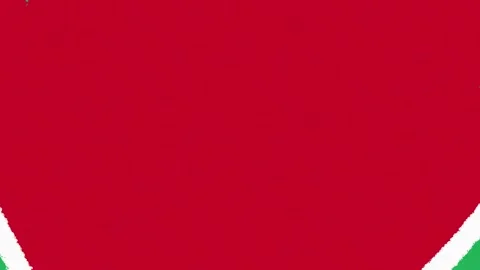 Hand Drawn Heart Transition 2D Animation Green Screen | Heart Transition Overlay Vídeos de archivo 335586552