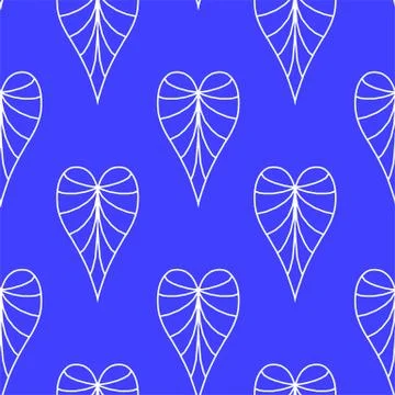 Hand drawn hearts. Design elements for Valentine s day. Illustrazione stock