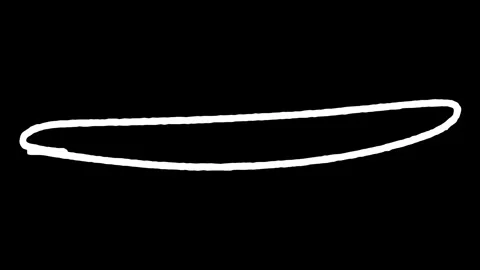 Hand drawn Highlights Elements pack Stock Footage 300454501