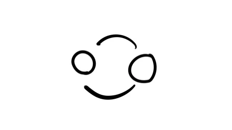 Hand-drawn icommunication between two elements Stock Footage 111054079