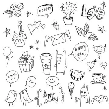 Hand drawn Stock Illustration